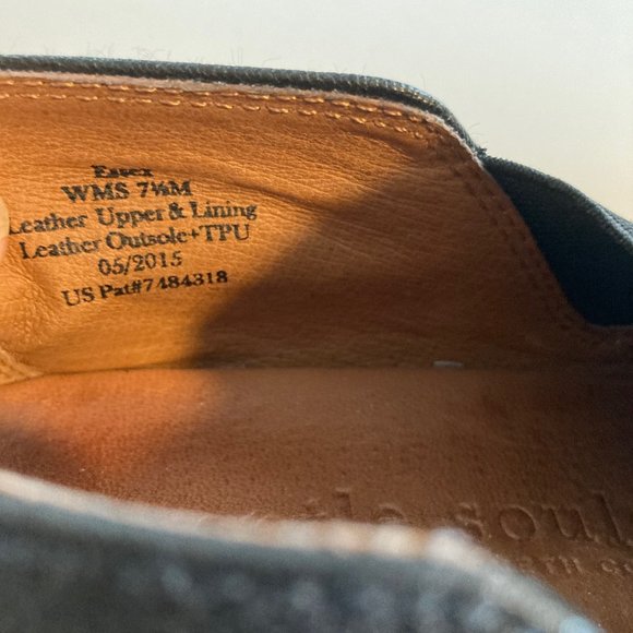 Gentle Souls Essex black leather slip-on Women's size 7.5 - Picture 4 of 11